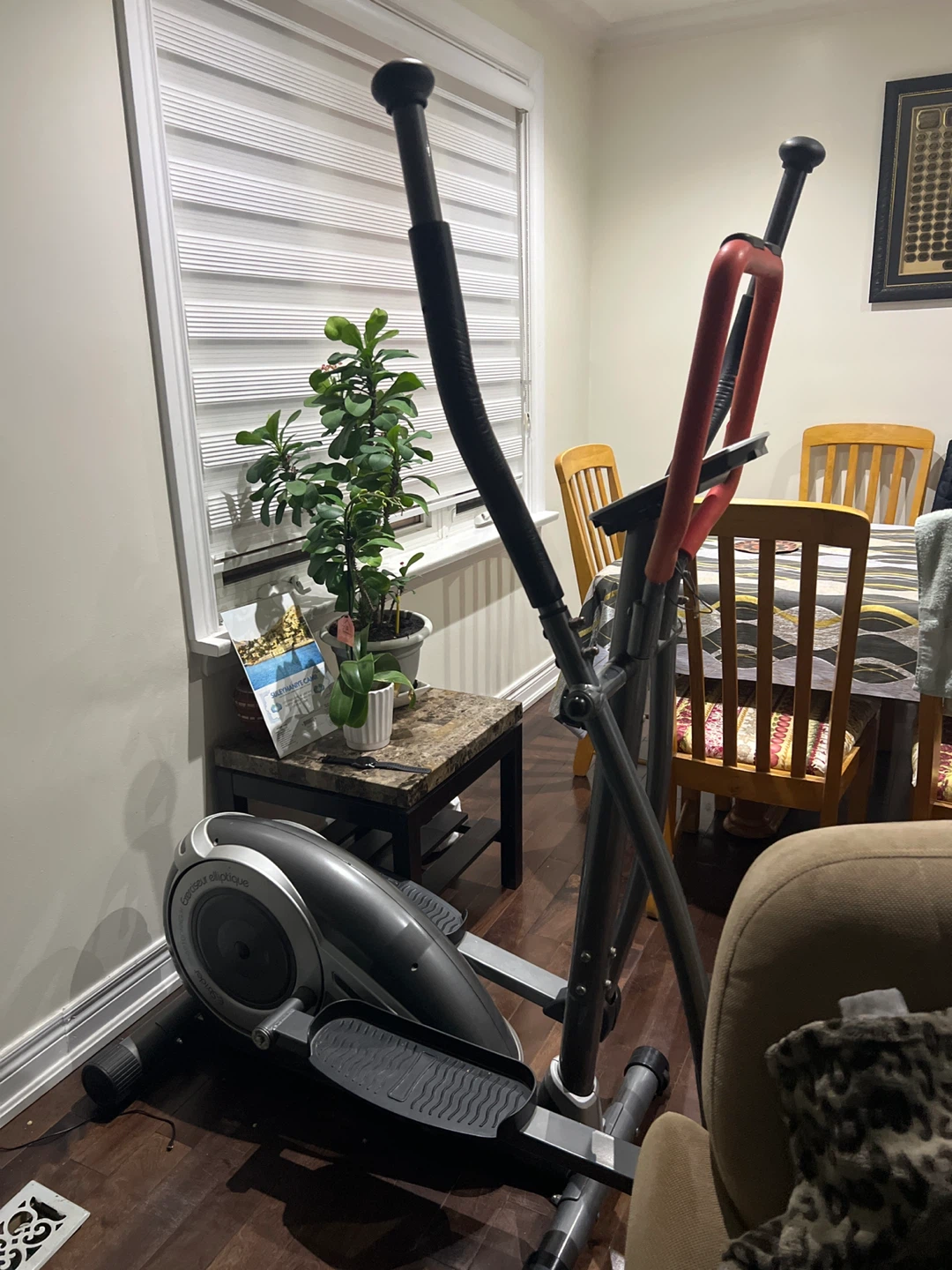 Elliptical exercise bike
