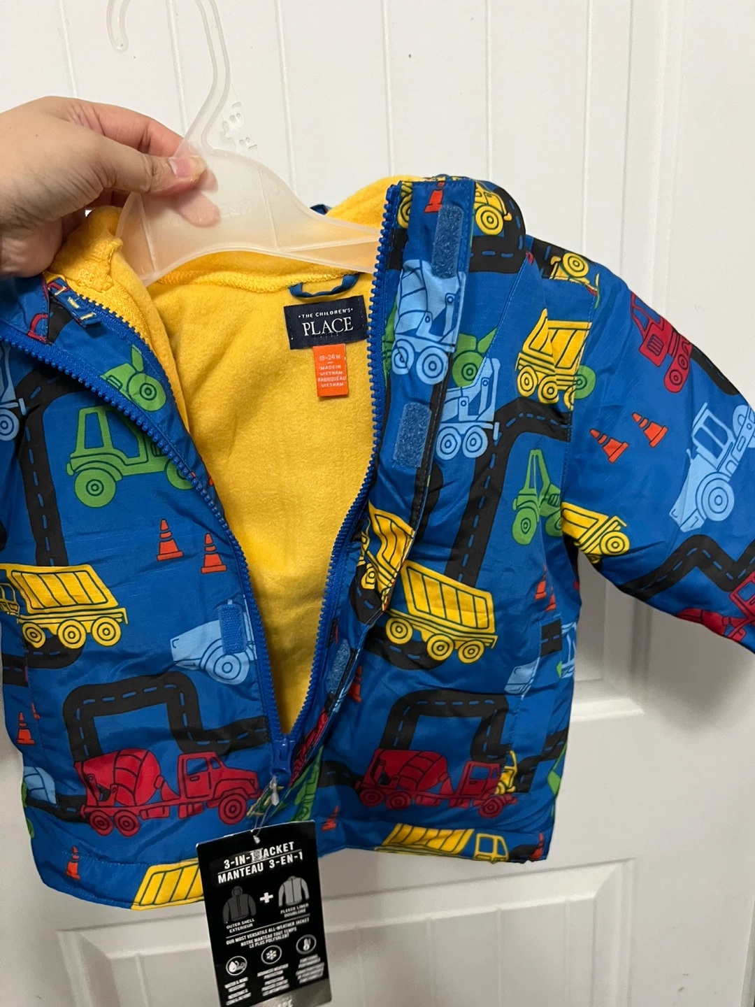 The Children's Place 3-in-1 Jacket - Size 18-24M - photo 3