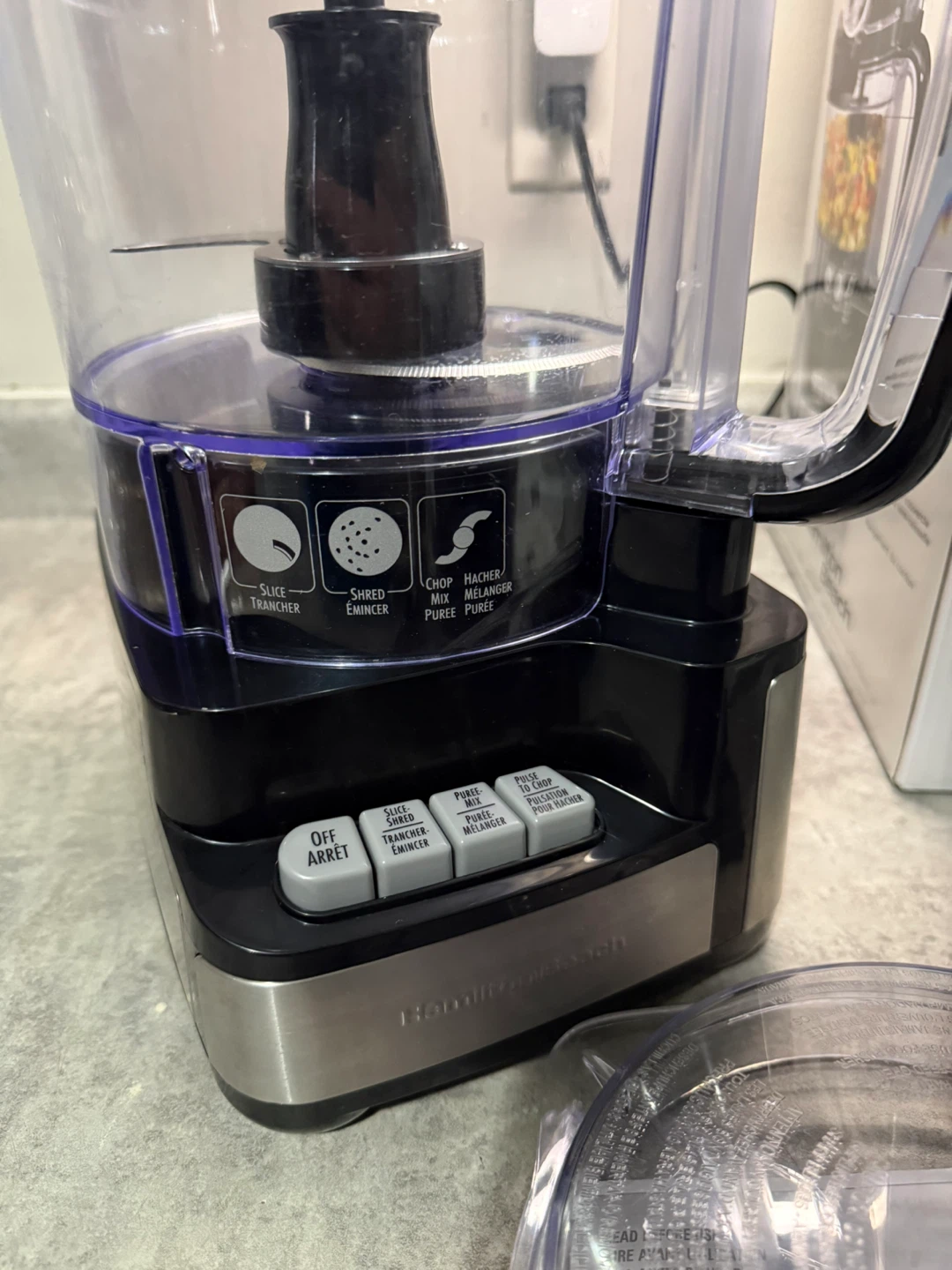 Hamilton Beach 12-Cup Stack And Snap Food Processor - photo 5