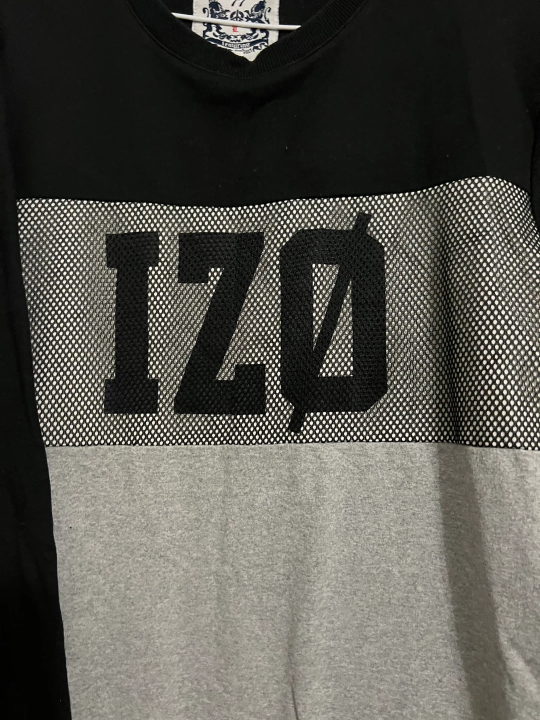 IZO Jeans Co. Black/Grey Long Sleeve Shirt - photo 2