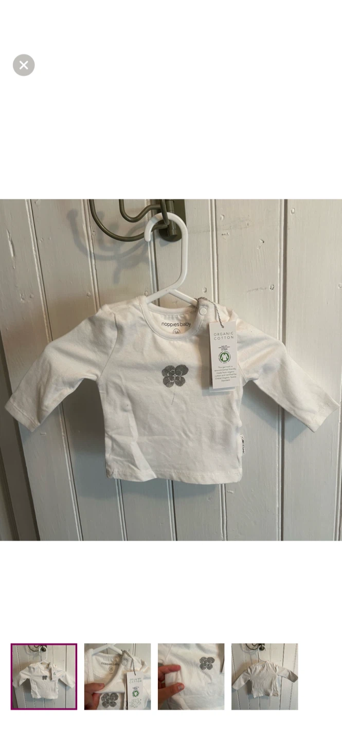 New Noppies Baby Organic Cotton Long Sleeve Top