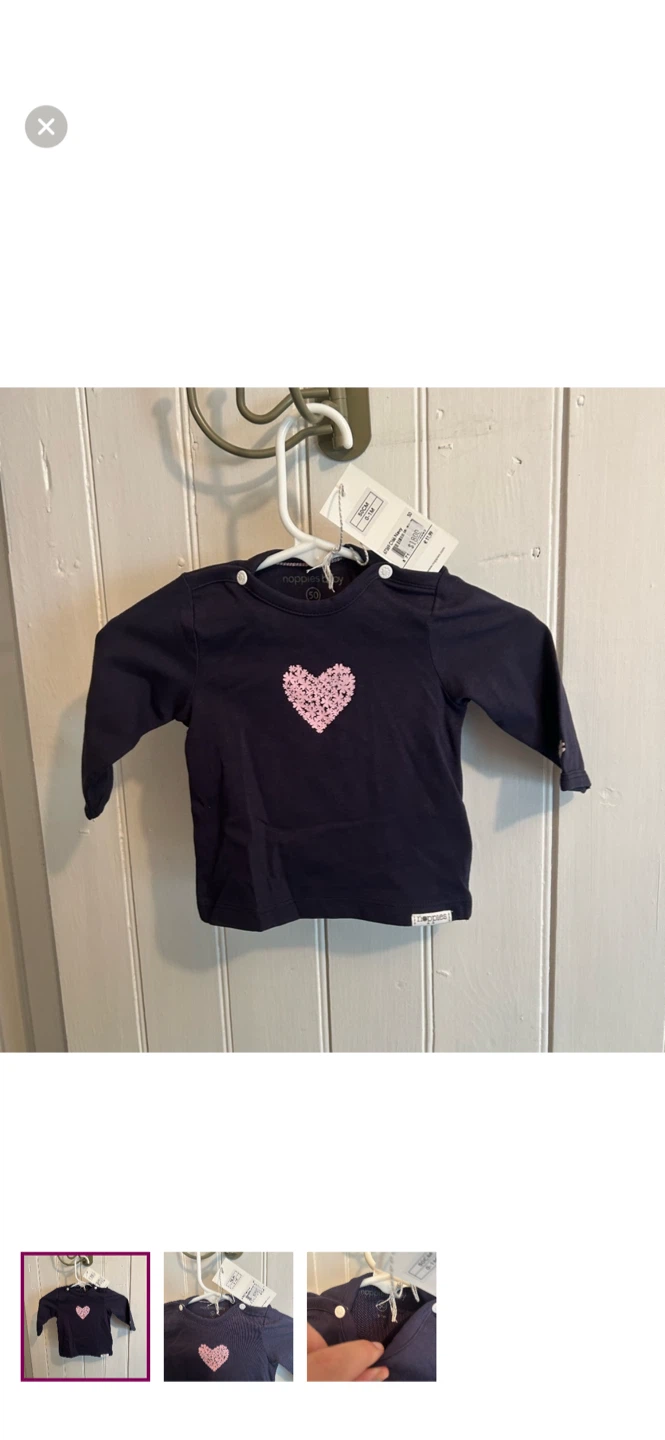 New Noppies Baby Organic Cotton Long Sleeve Top - photo 2