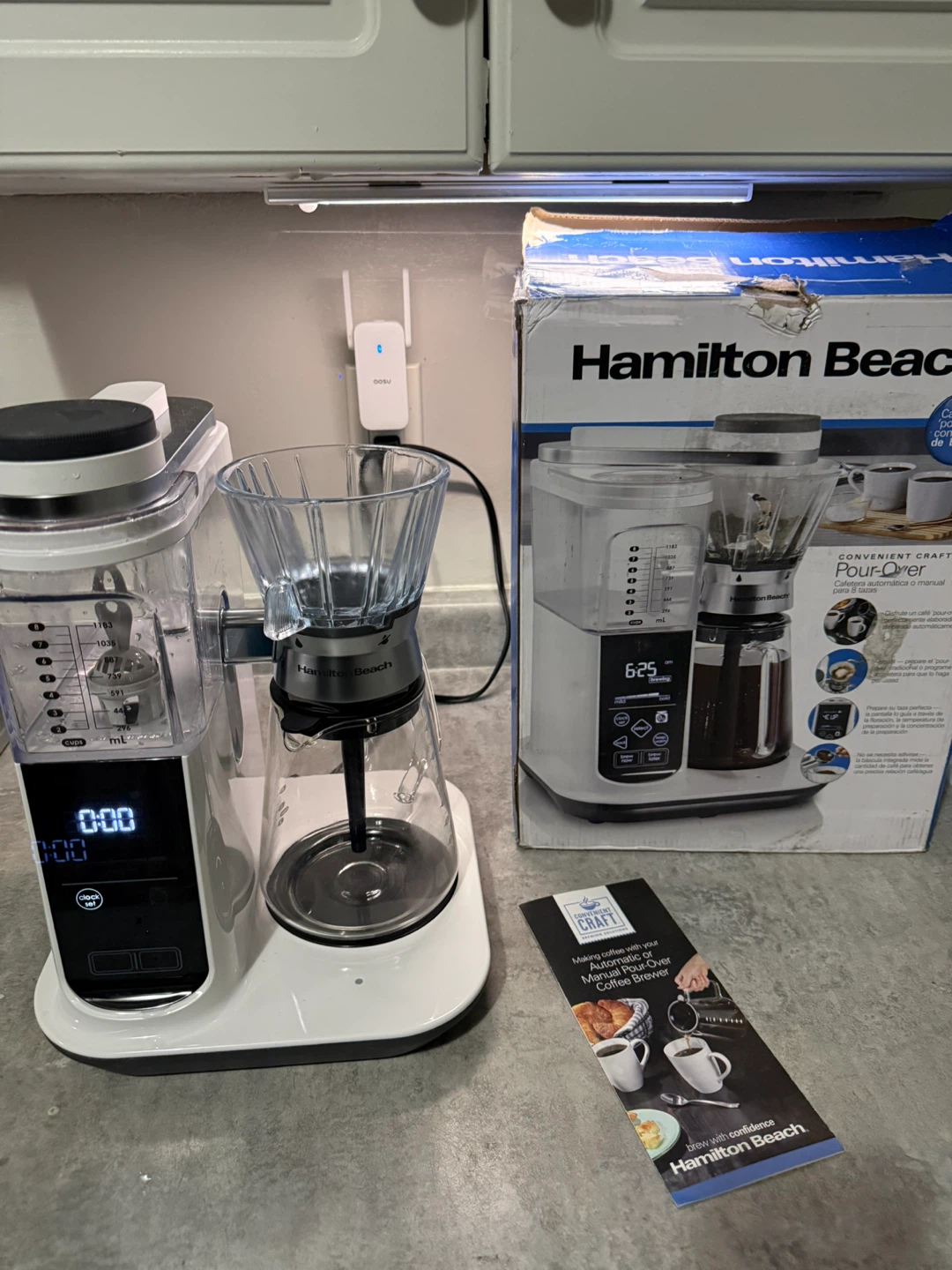 Hamilton Beach Automatic or Manual Coffee Maker