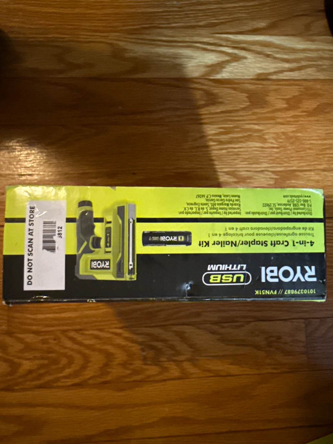Ryobi 4-in-1 Craft Stapler/Nailer Kit - New - photo 4