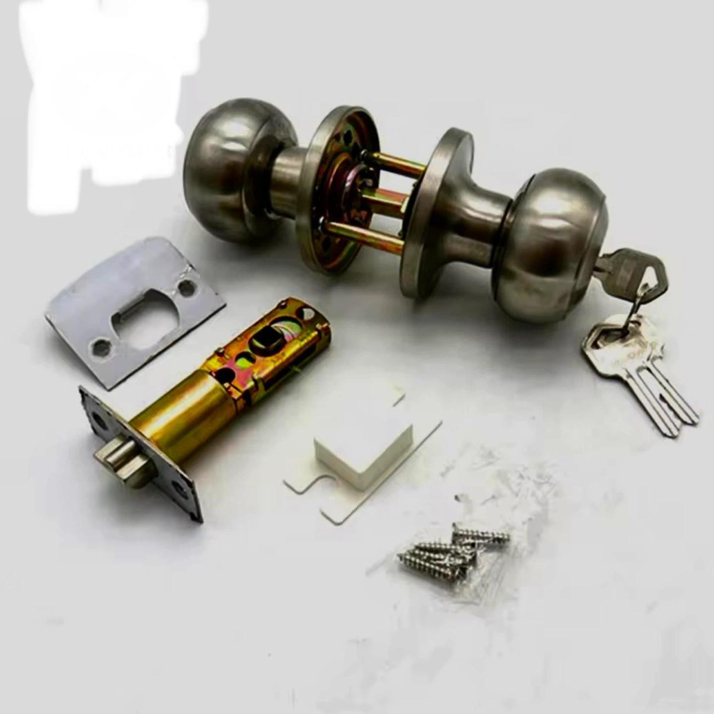 Door Knob with keys(brand new)