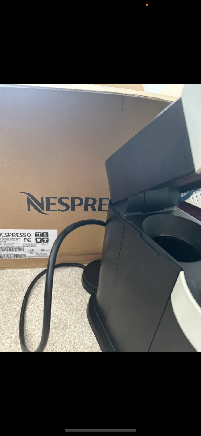 Parts***Nespresso Vertuo Next Coffee Machine - White - photo 4