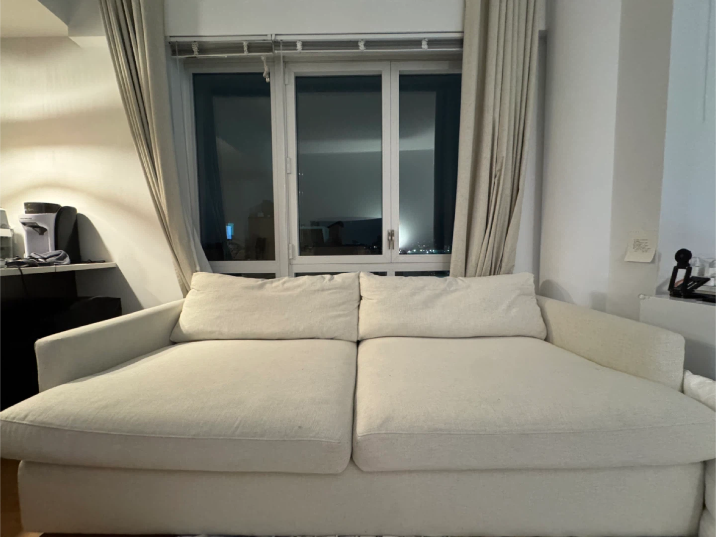 Crate & Barrel Lounge 93” Sofa