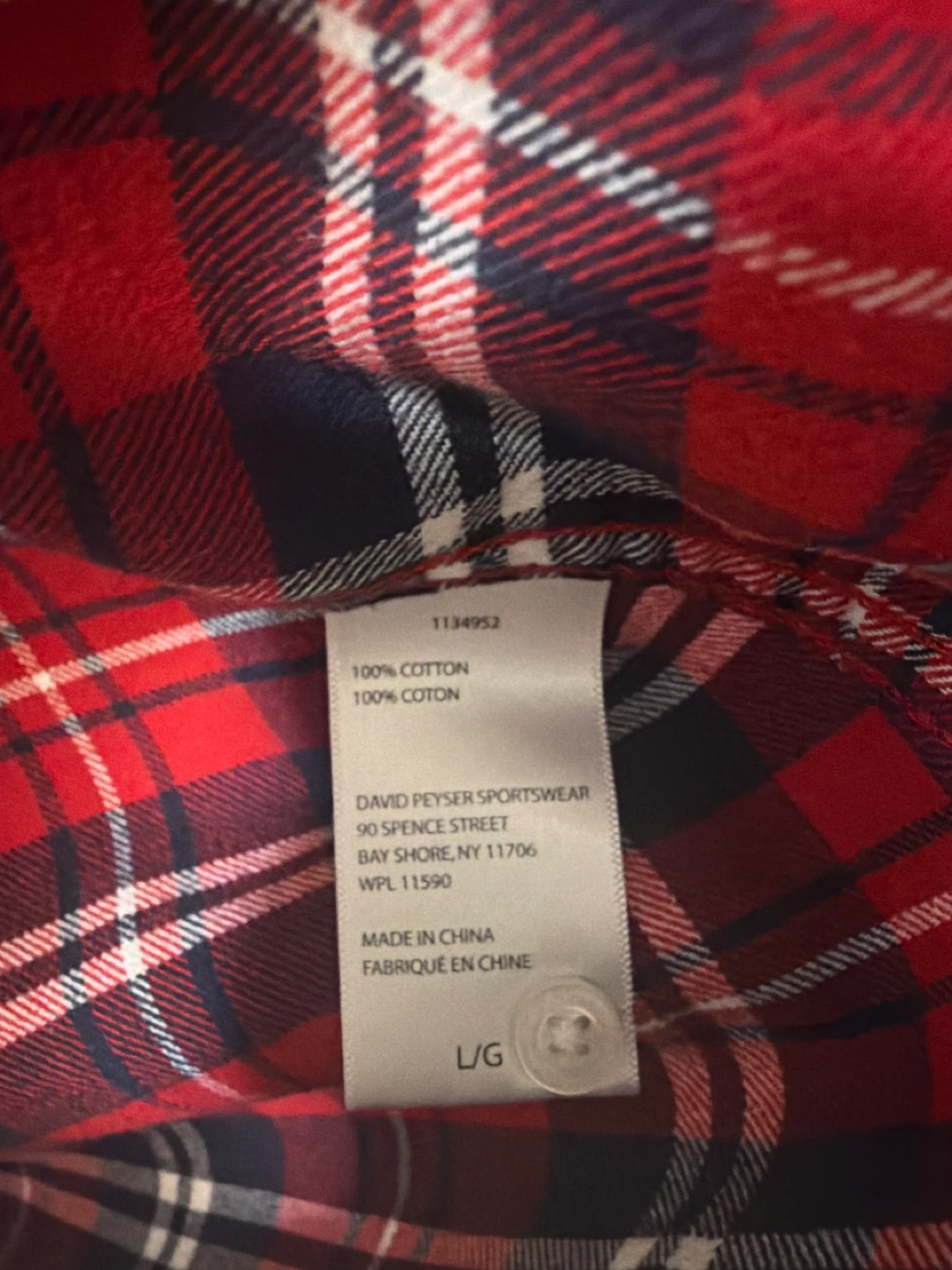 Weatherproof Vintage Flannel Shirt - Size L - photo 4