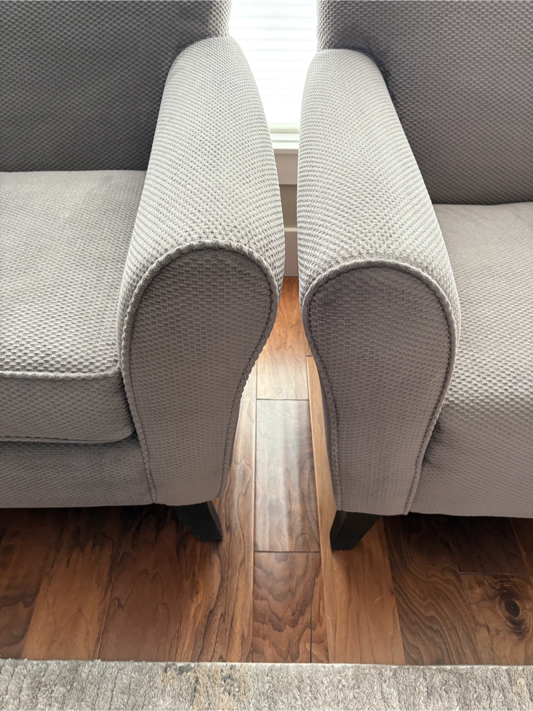 Loveseat/couch and Armchair Set, quality, medium grey - photo 3