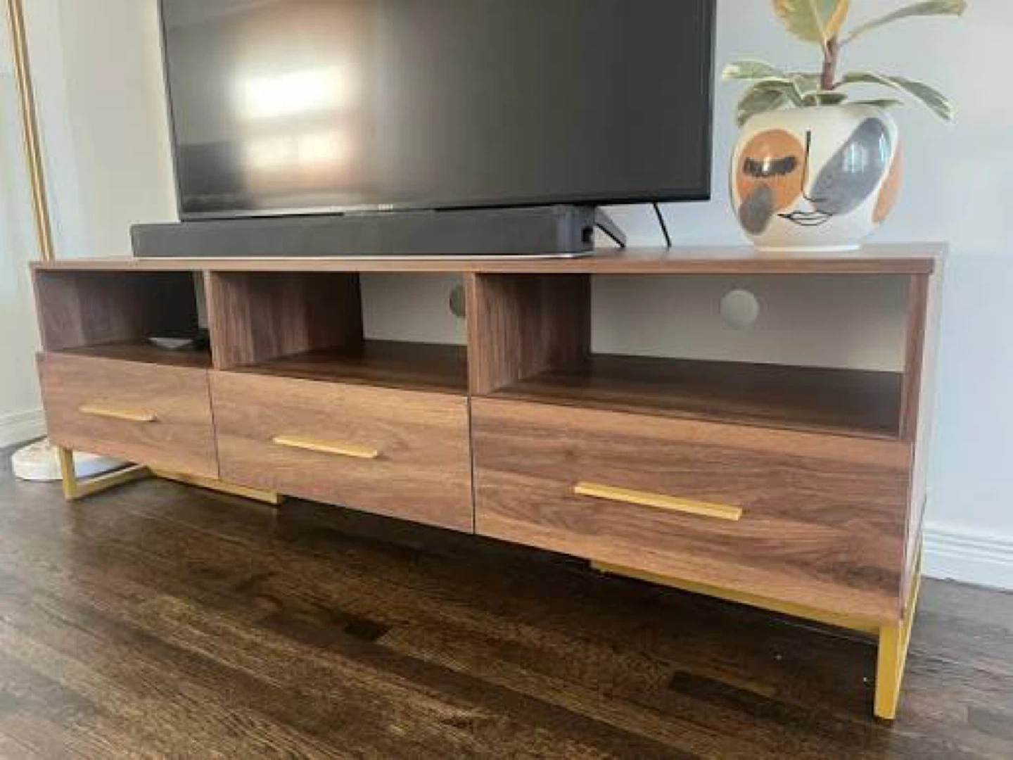 TV stand from Structube *black, not gold*
