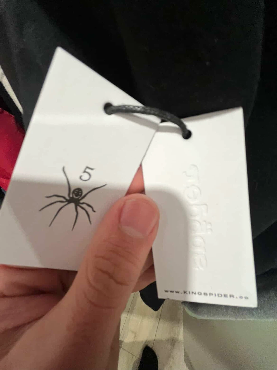 Spider Black Star OG Web V2 Outline Hoodie - M - photo 4