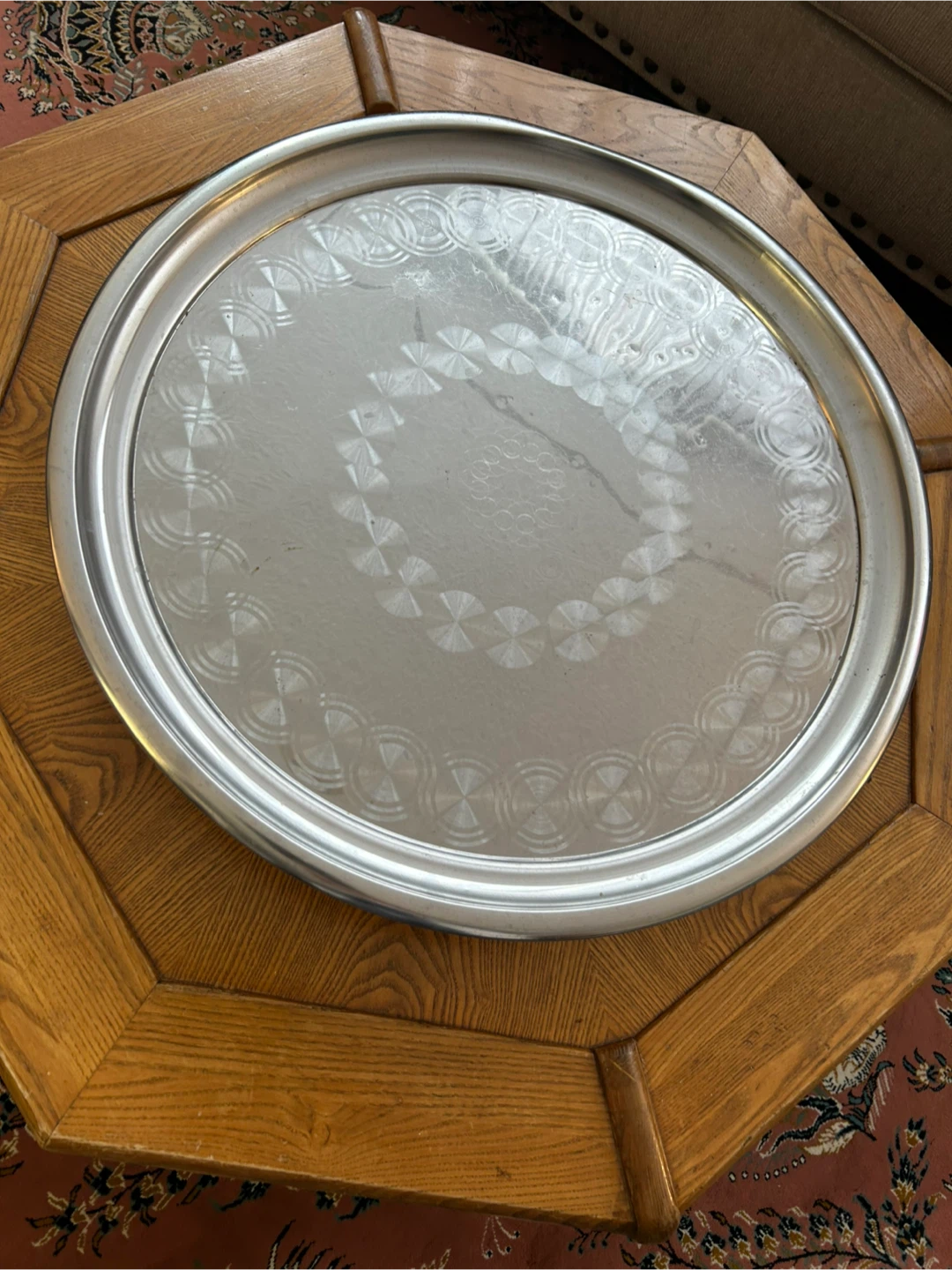 Silver Serving Tray