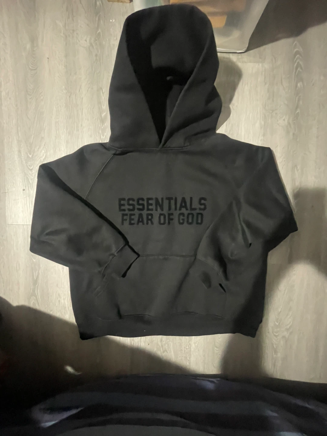 Essentials Fear of God Black Hoodie