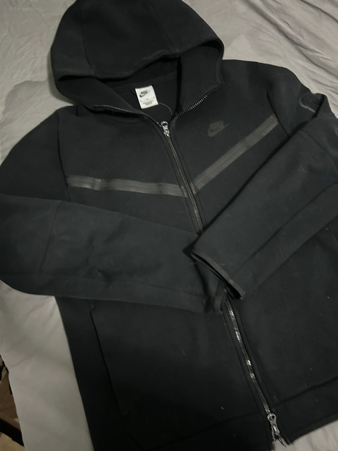 Nike Tech Fleece Black Hoodie