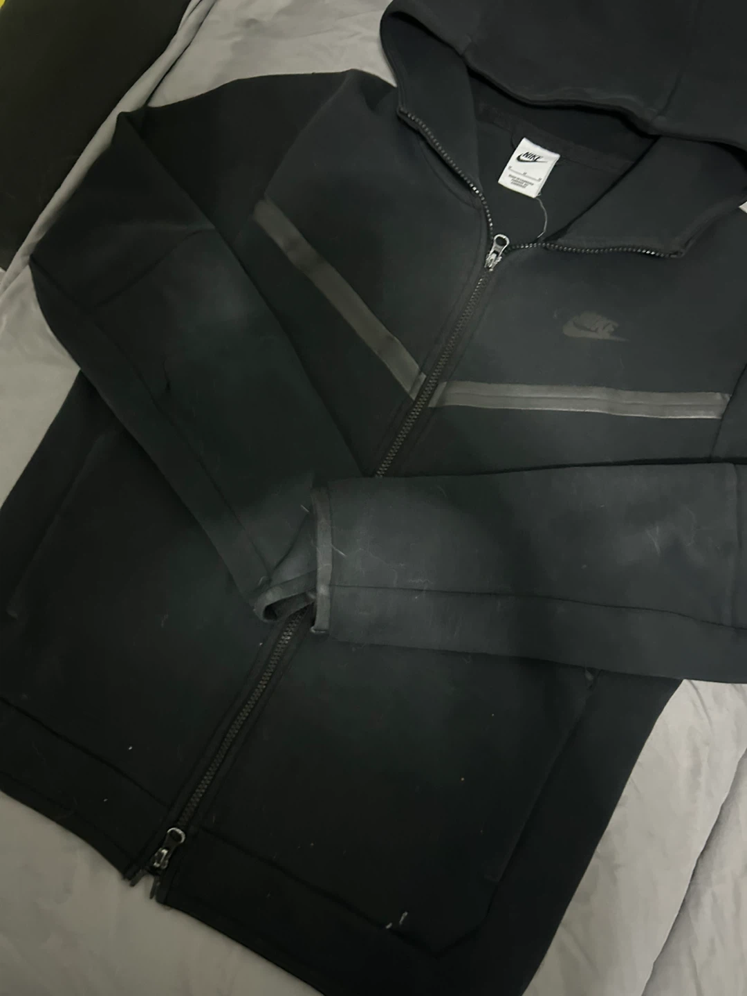 Nike Tech Fleece Black Hoodie - photo 4