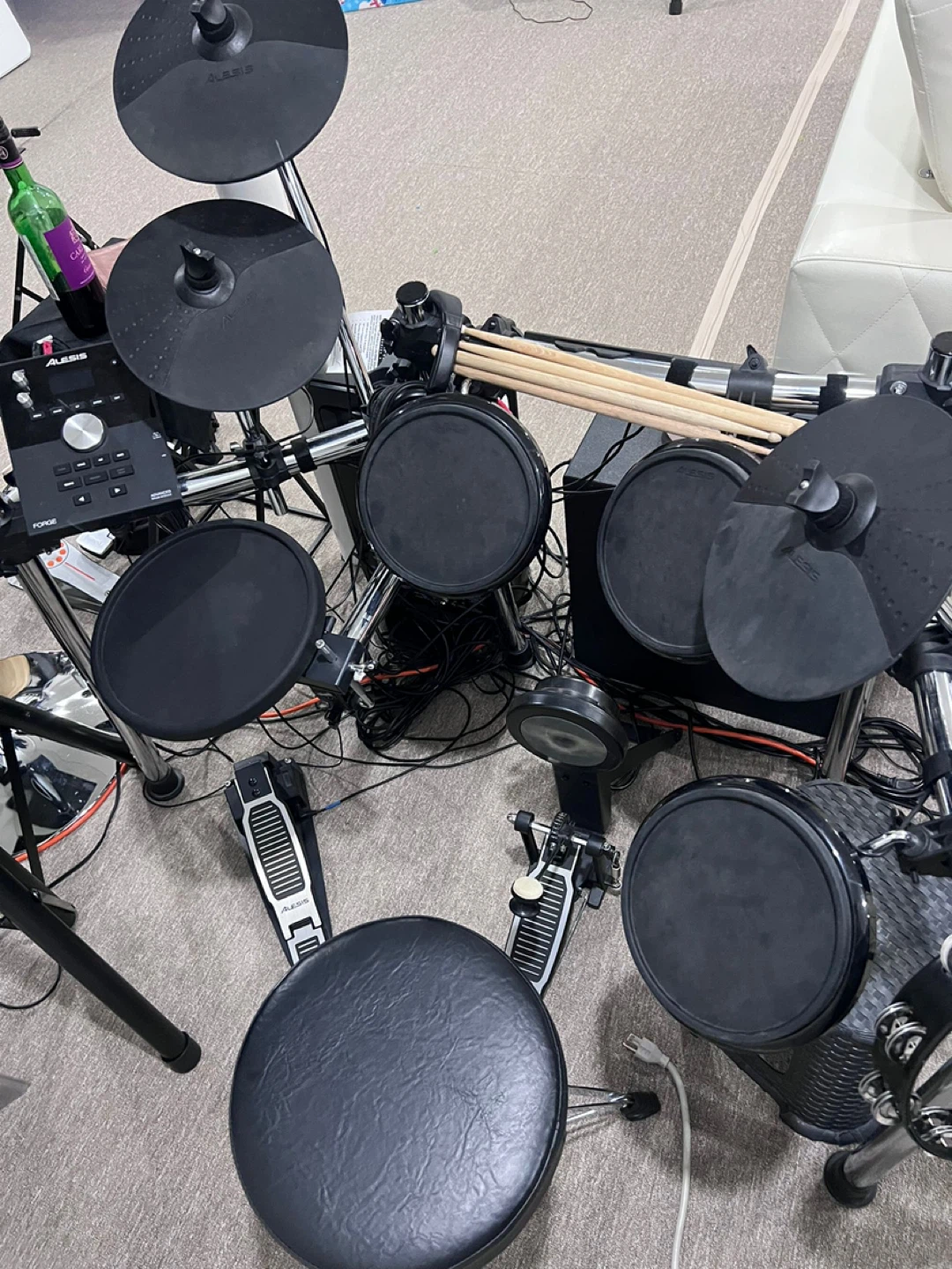 Alesis Forge Electronic Drum Kit - photo 2