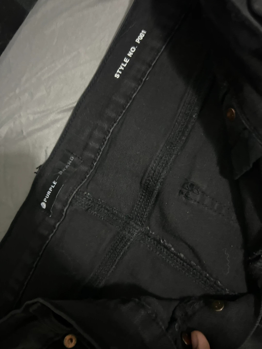 Purple Brand Distressed Denim Jeans - Size 38 - photo 3