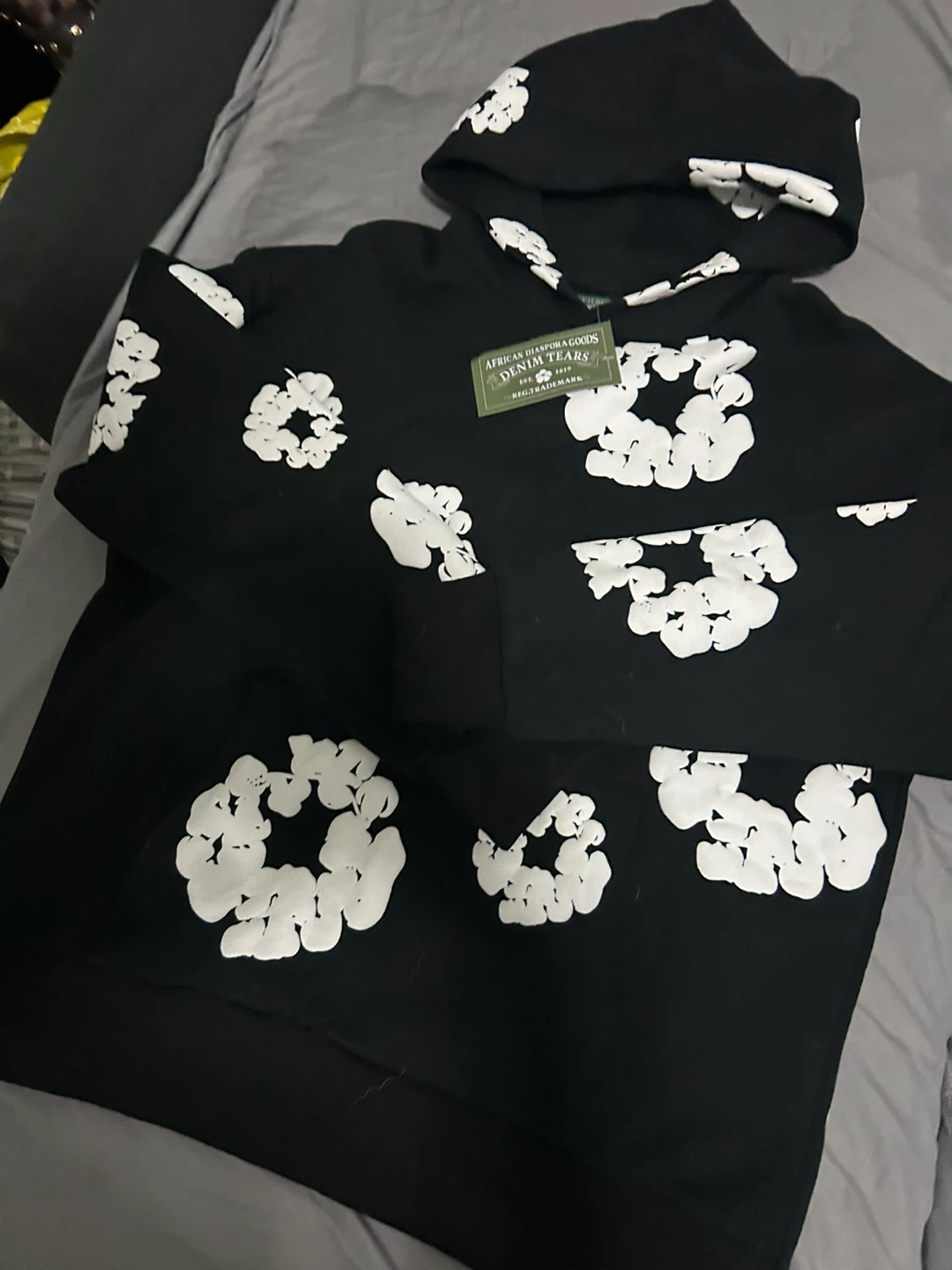 Denim Tears Black Hoodie