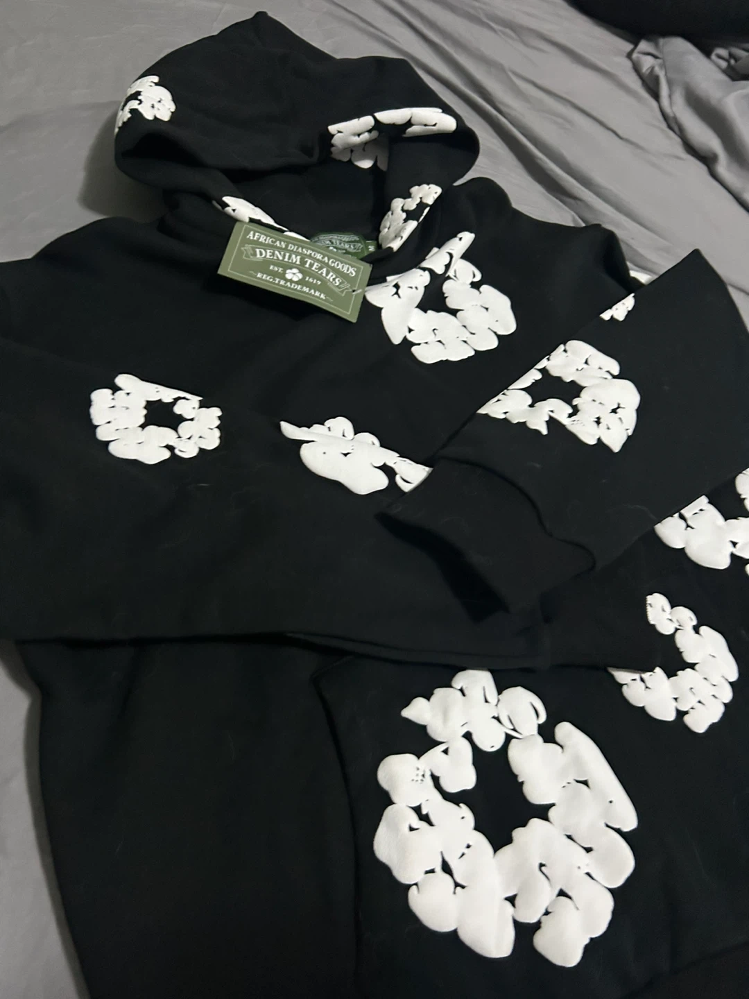 Denim Tears Black Hoodie - photo 2