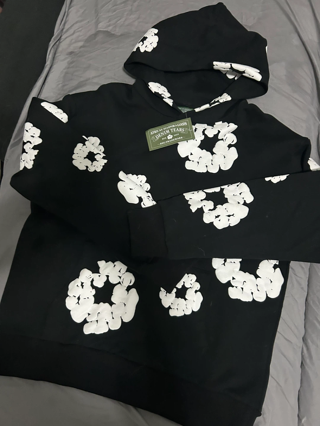 Denim Tears Black Hoodie - photo 5