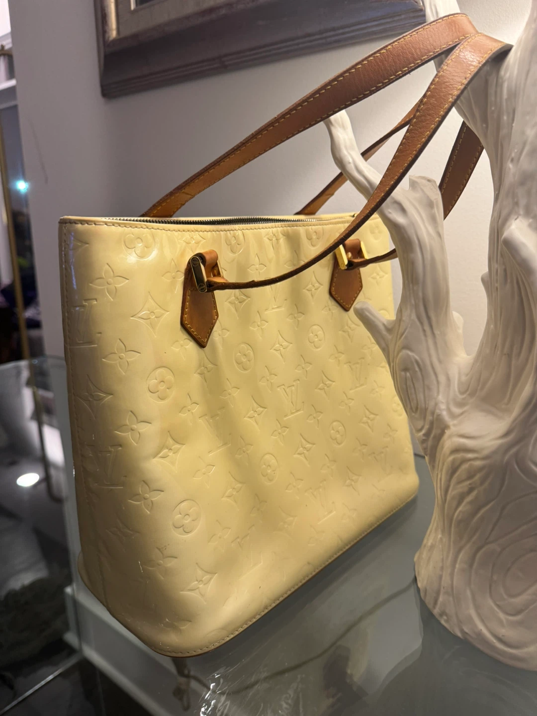 Genuine Louis Vuitton leather bag - photo 3