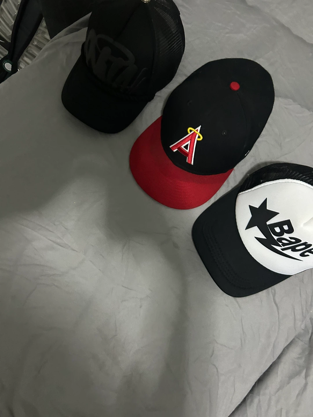 Baseball Caps: Bape, Angels, Black - photo 3