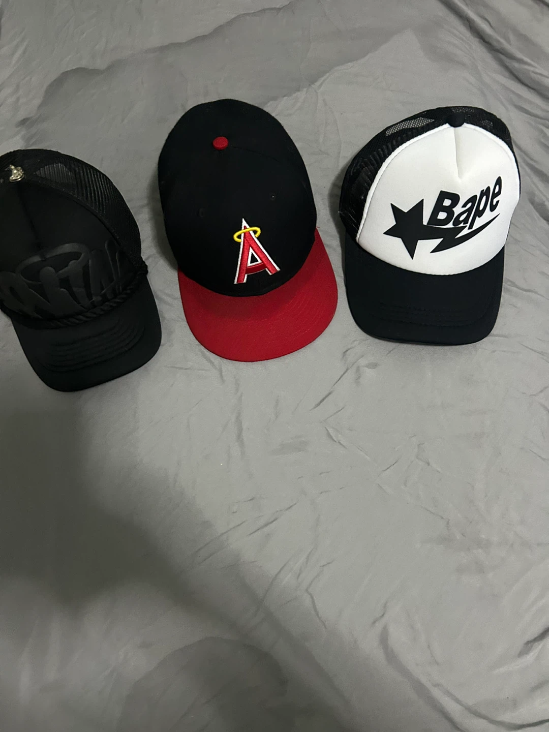 Baseball Caps: Bape, Angels, Black - photo 2