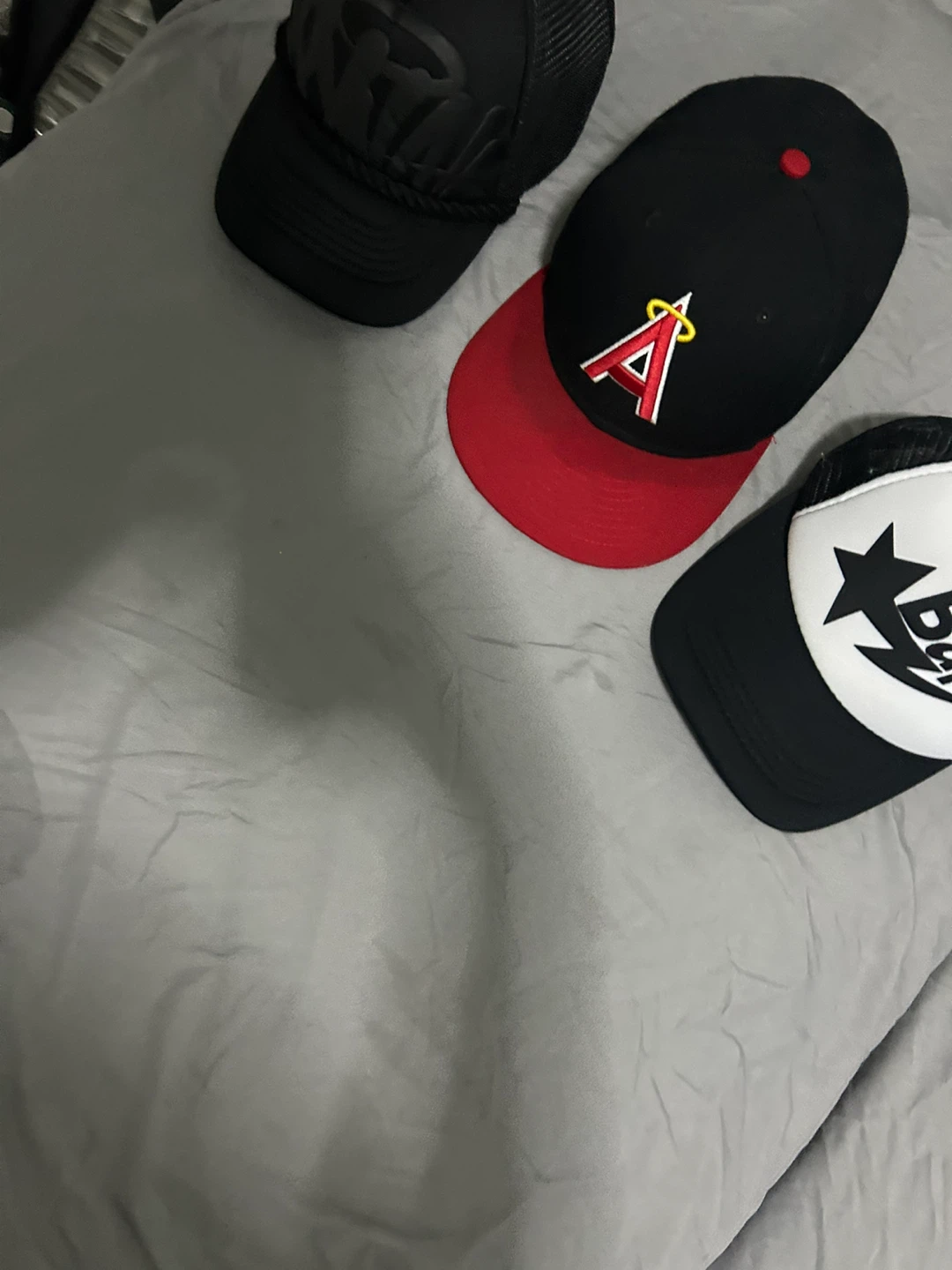 Baseball Caps: Bape, Angels, Black - photo 5