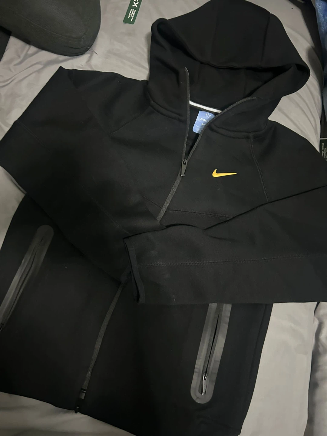 Nike Tech Fleece Hoodie - Black - photo 3