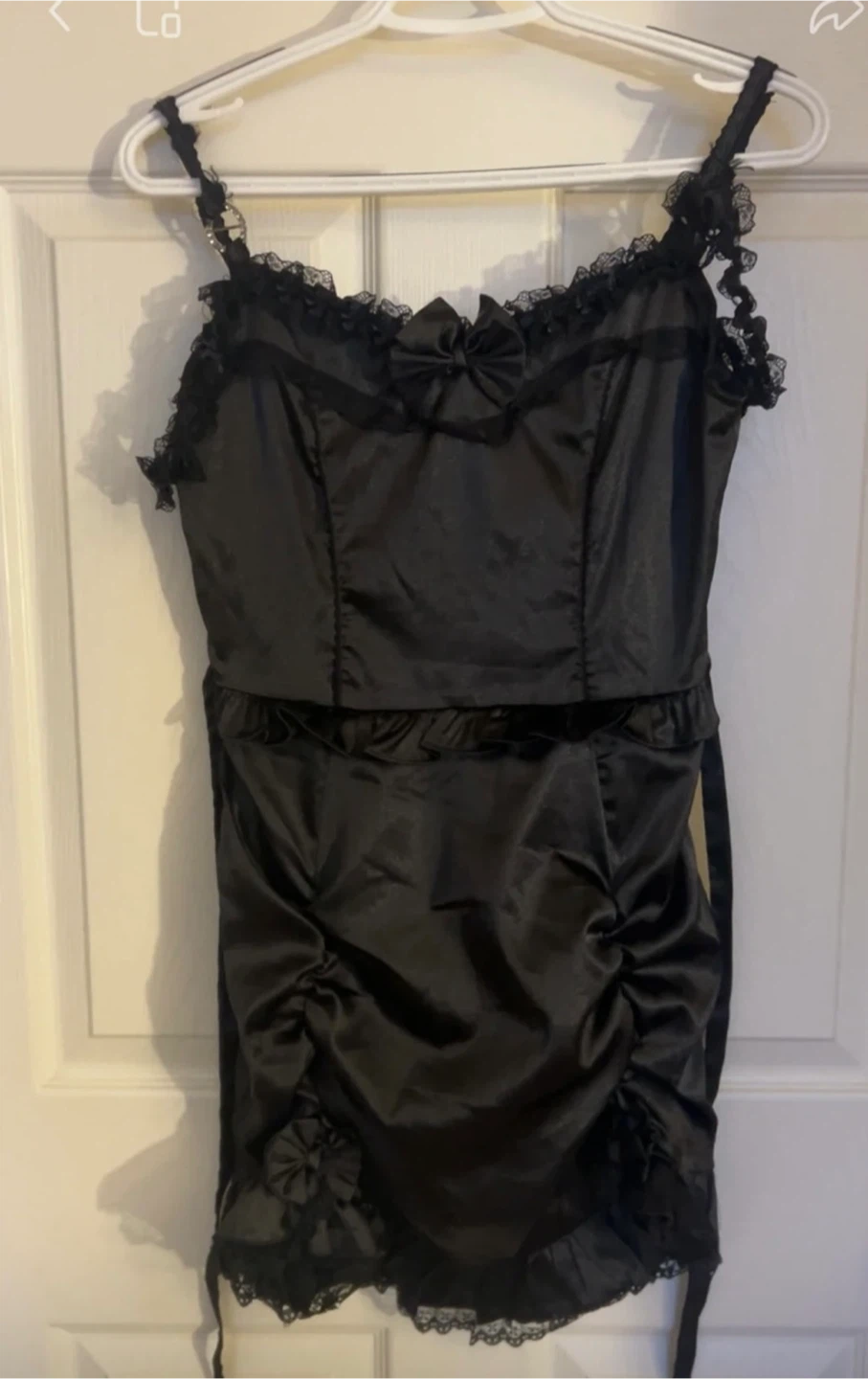 Black party dress size S