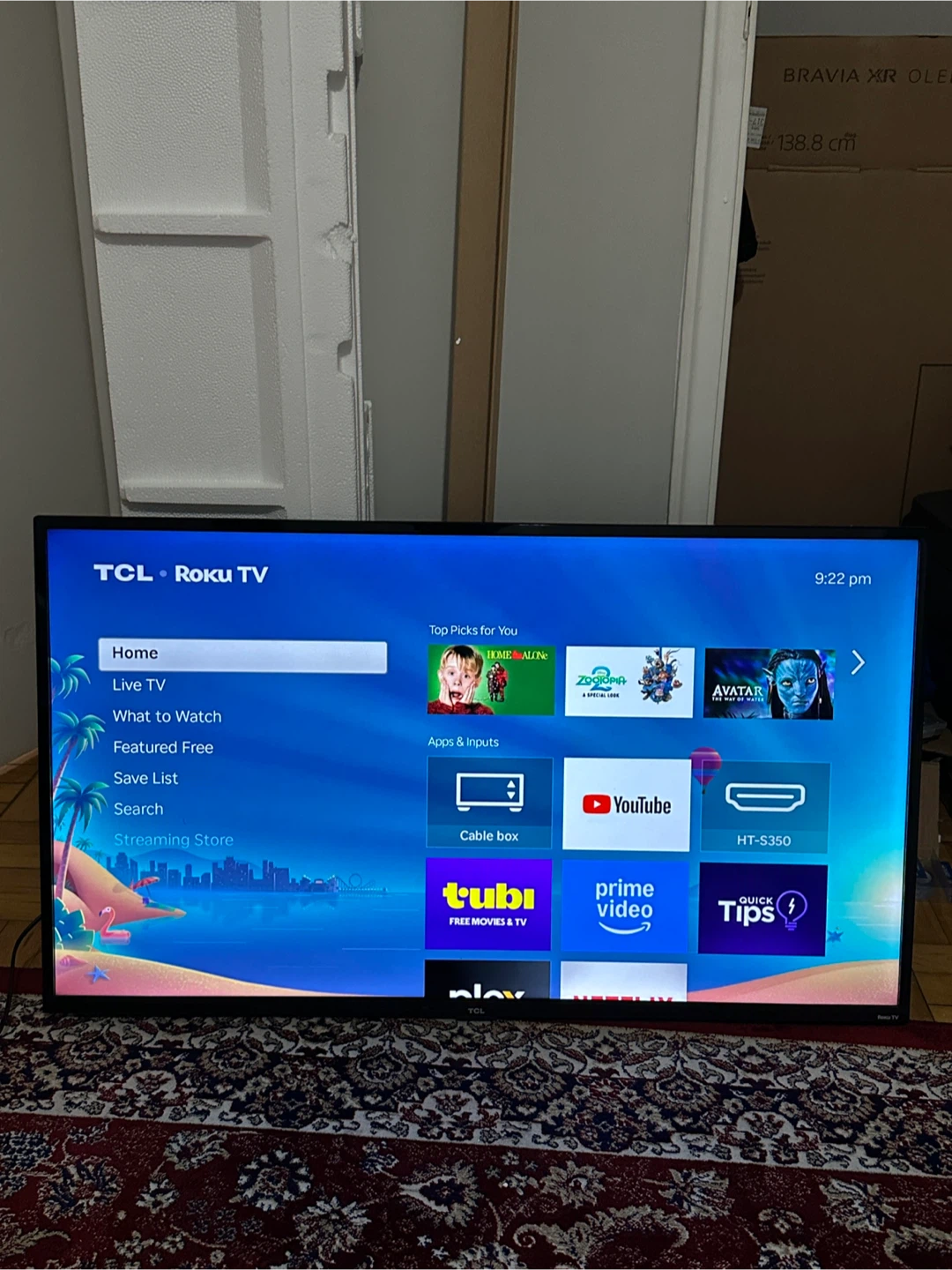 TCL 40inch LED TV