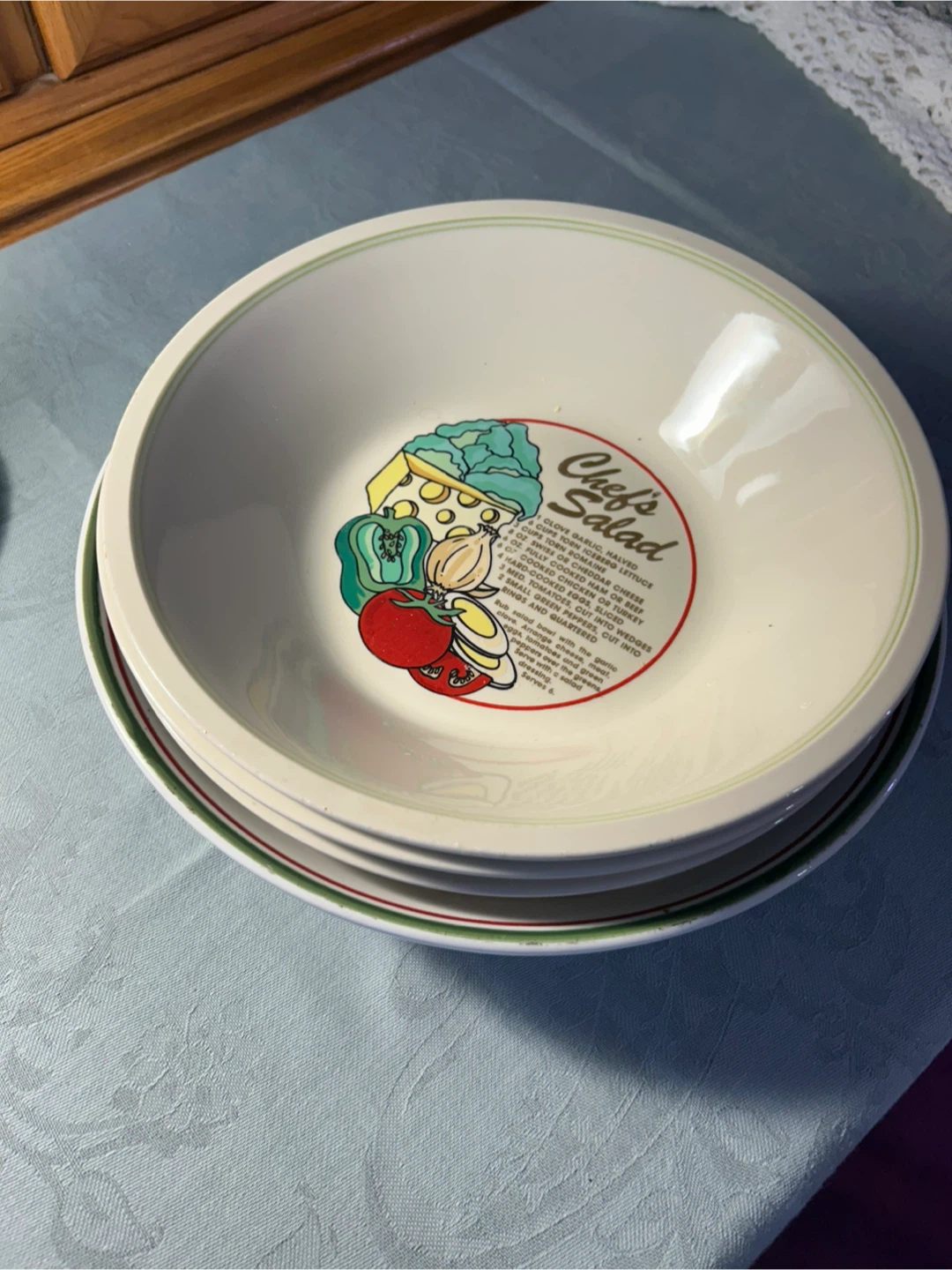 3 Chef's Salad Bowl Set