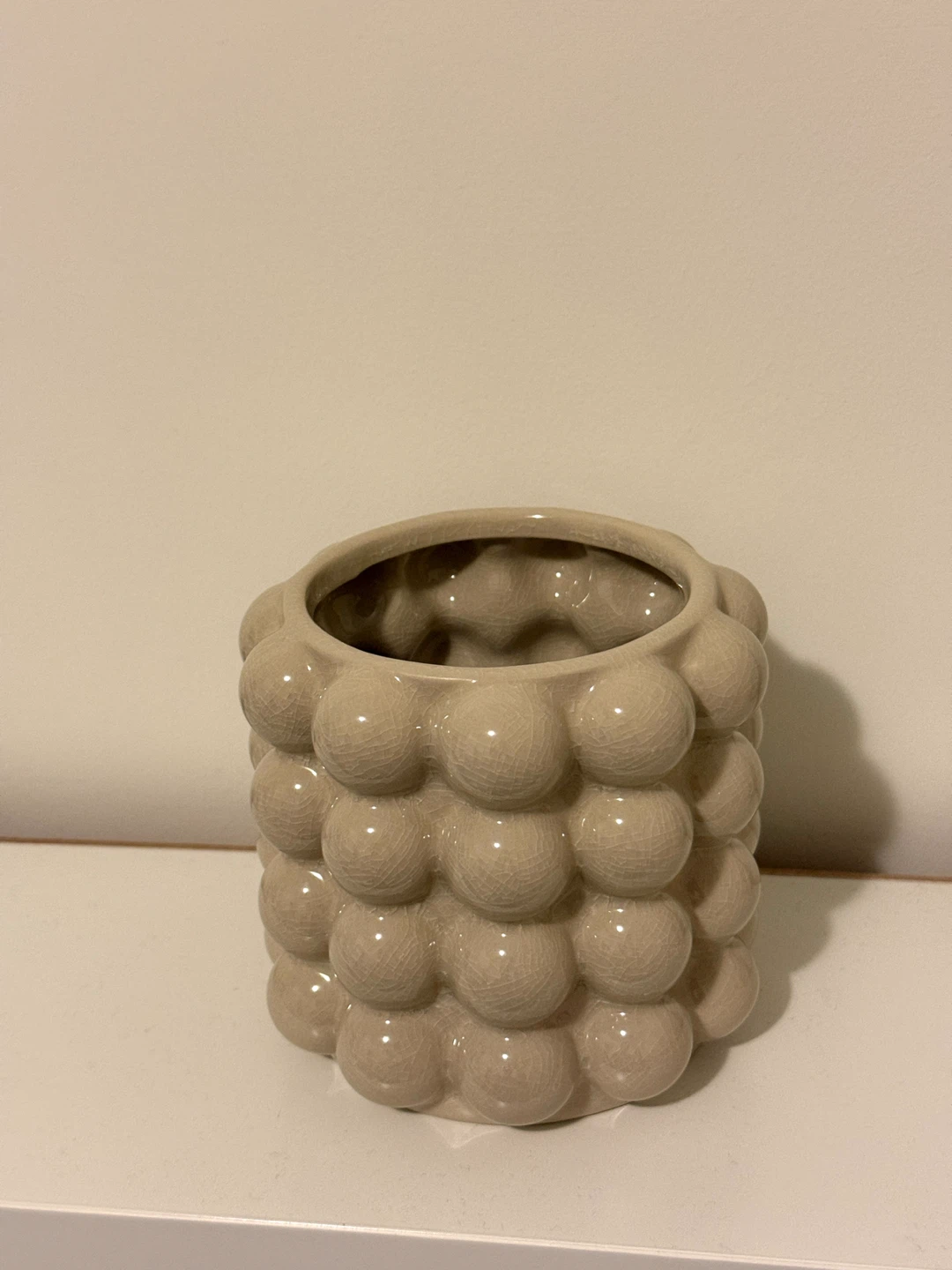 H&M Home Beige Bubble Vase - photo 3