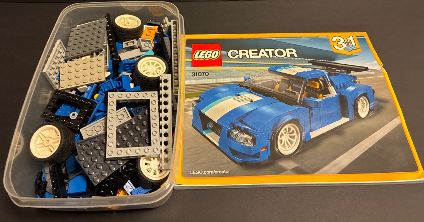 LEGO Creator 31070 Turbo Track Racer
