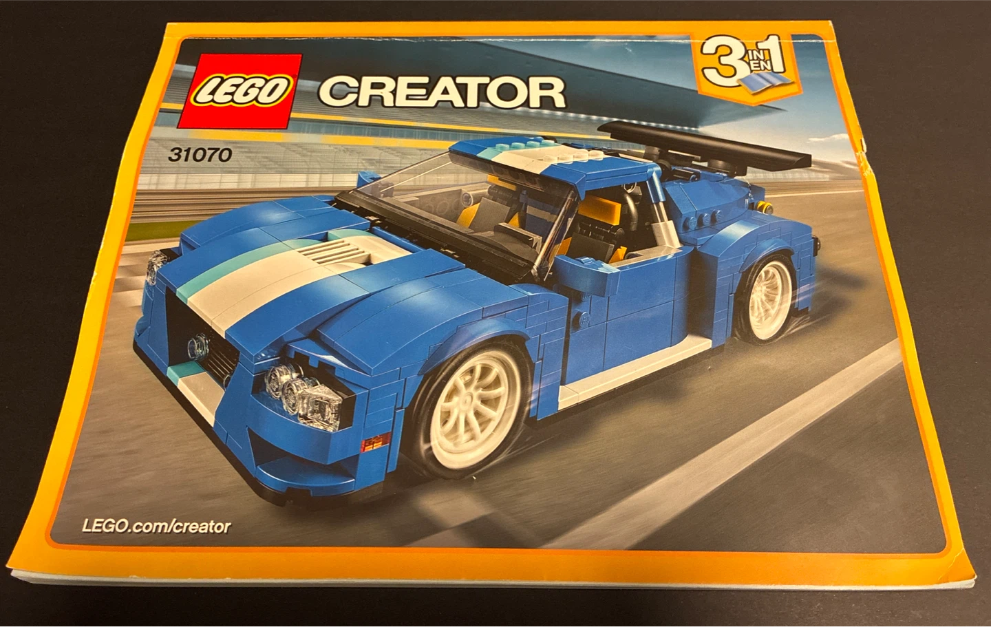 LEGO Creator 31070 Turbo Track Racer - photo 2
