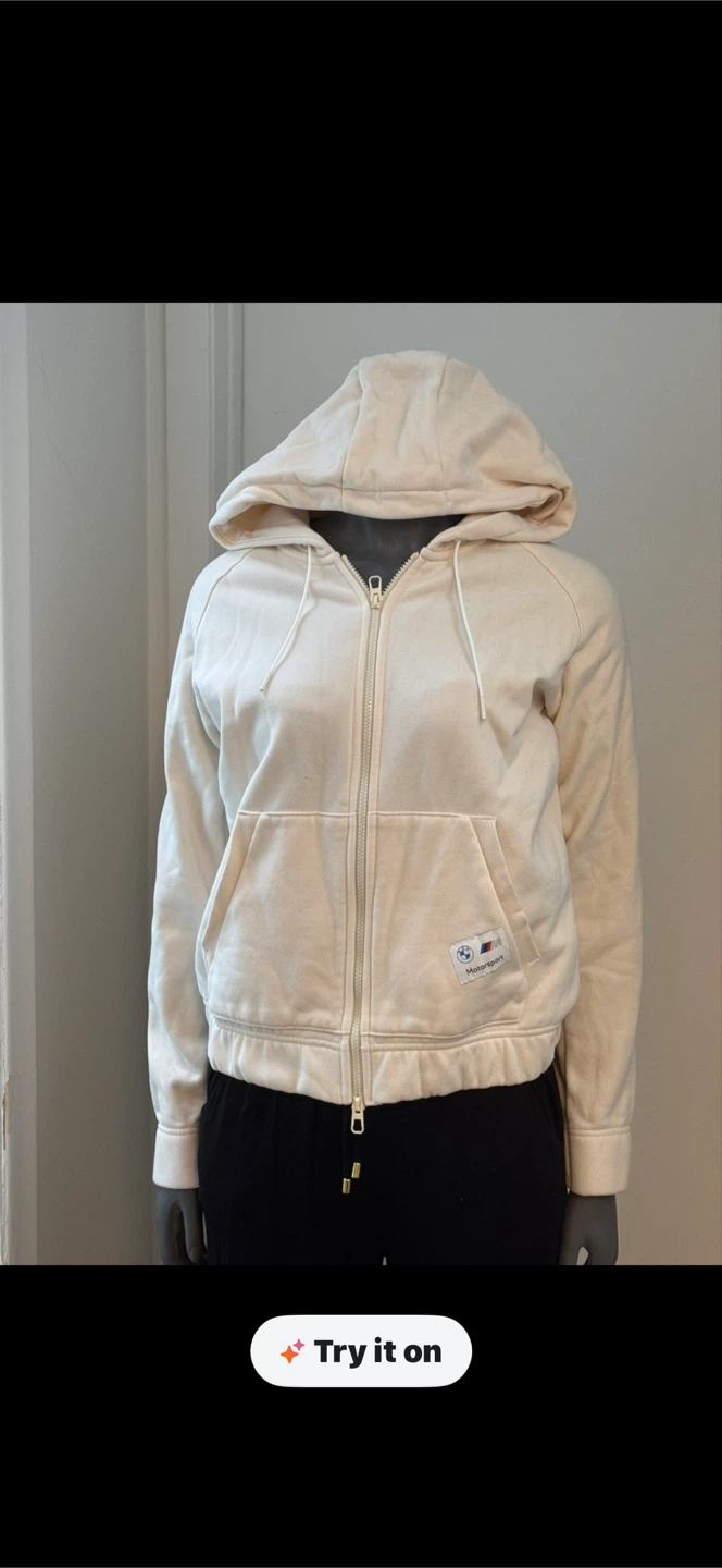 BMW Motorsport Cream Hoodie