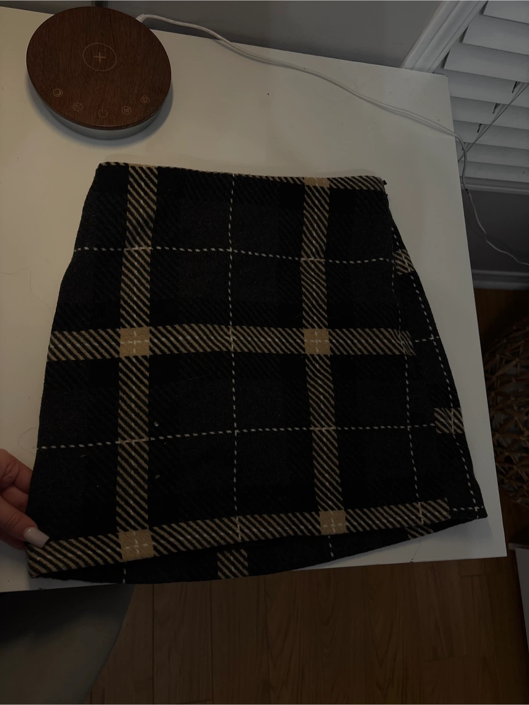 Plaid Mini Skirt