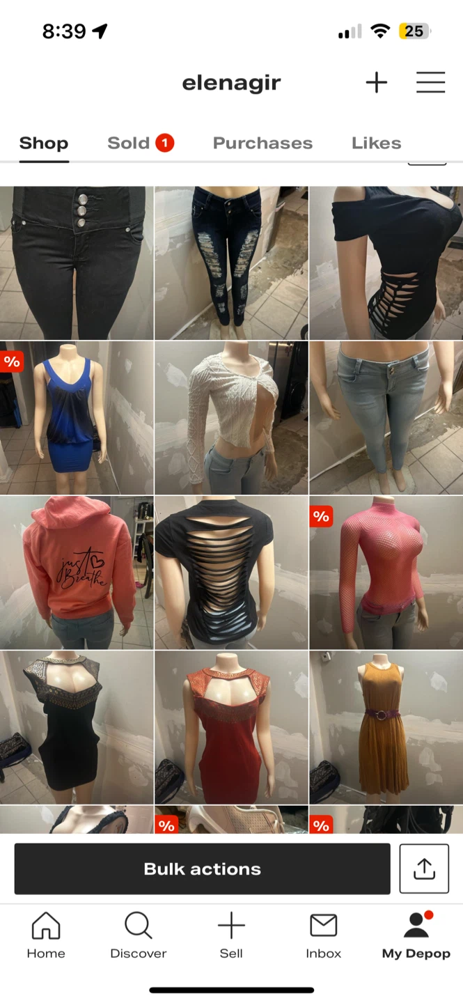 Various Women's Clothing Items