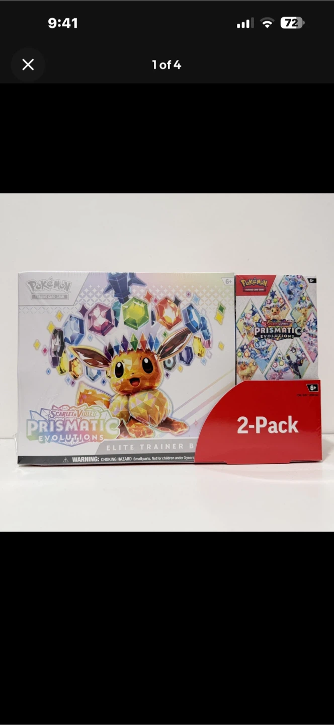 BUYING Pokémon Prismatic Evolution  Elite Trainer Box 2-Pack