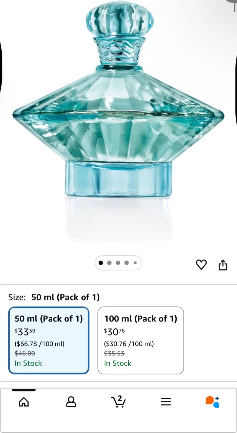 Britney Spears Curious Eau de Parfum 100ml - photo 2