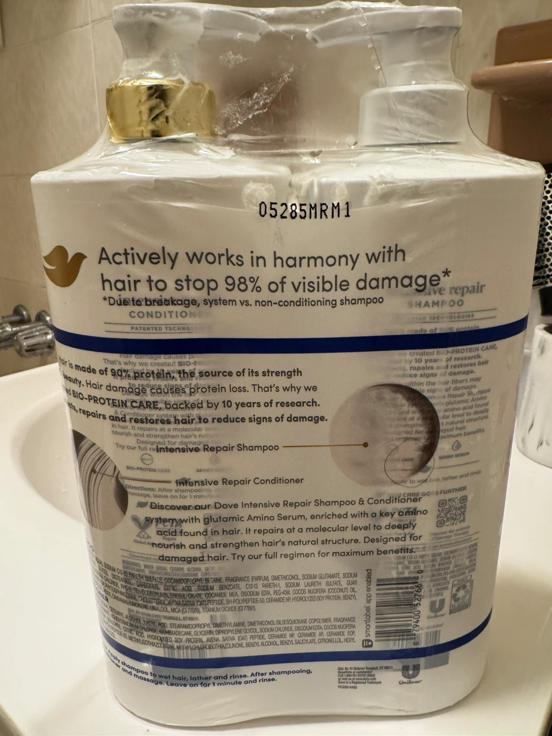 Dove Intensive Repair Shampoo & Conditioner Set - photo 2