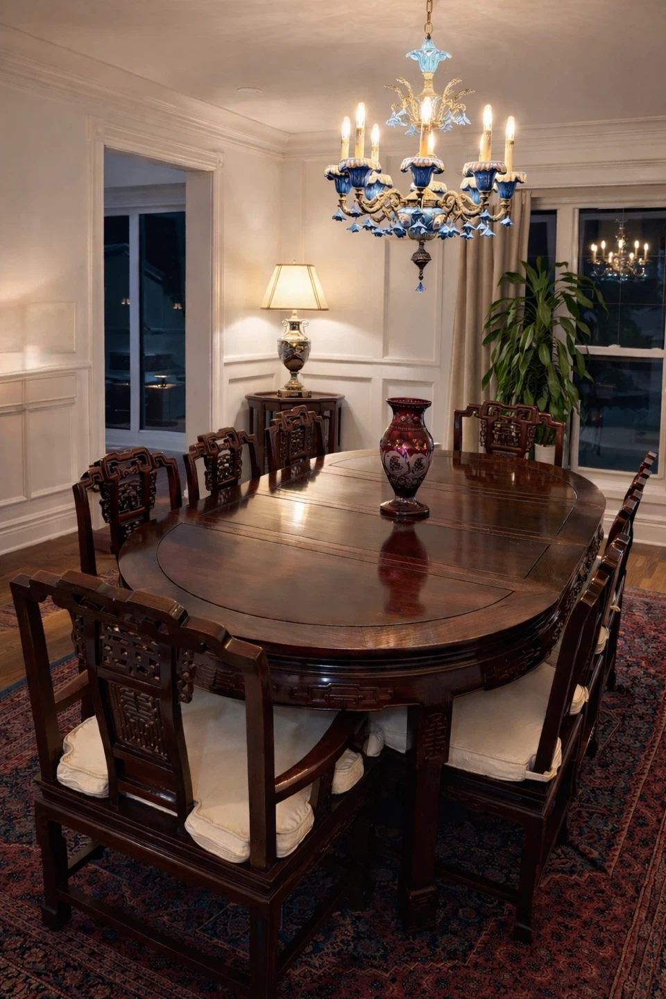 Antique Chinese Chippendale Dining Chairs - Set of 8 - photo 2