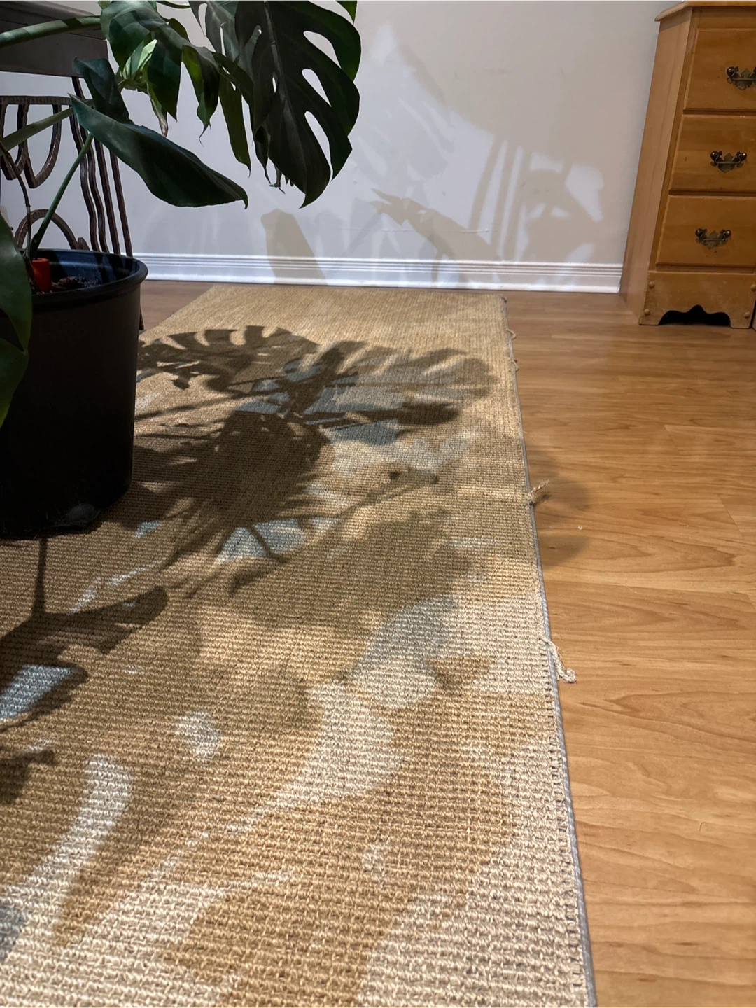 Long Woven Rug - Neutral Colour - photo 2