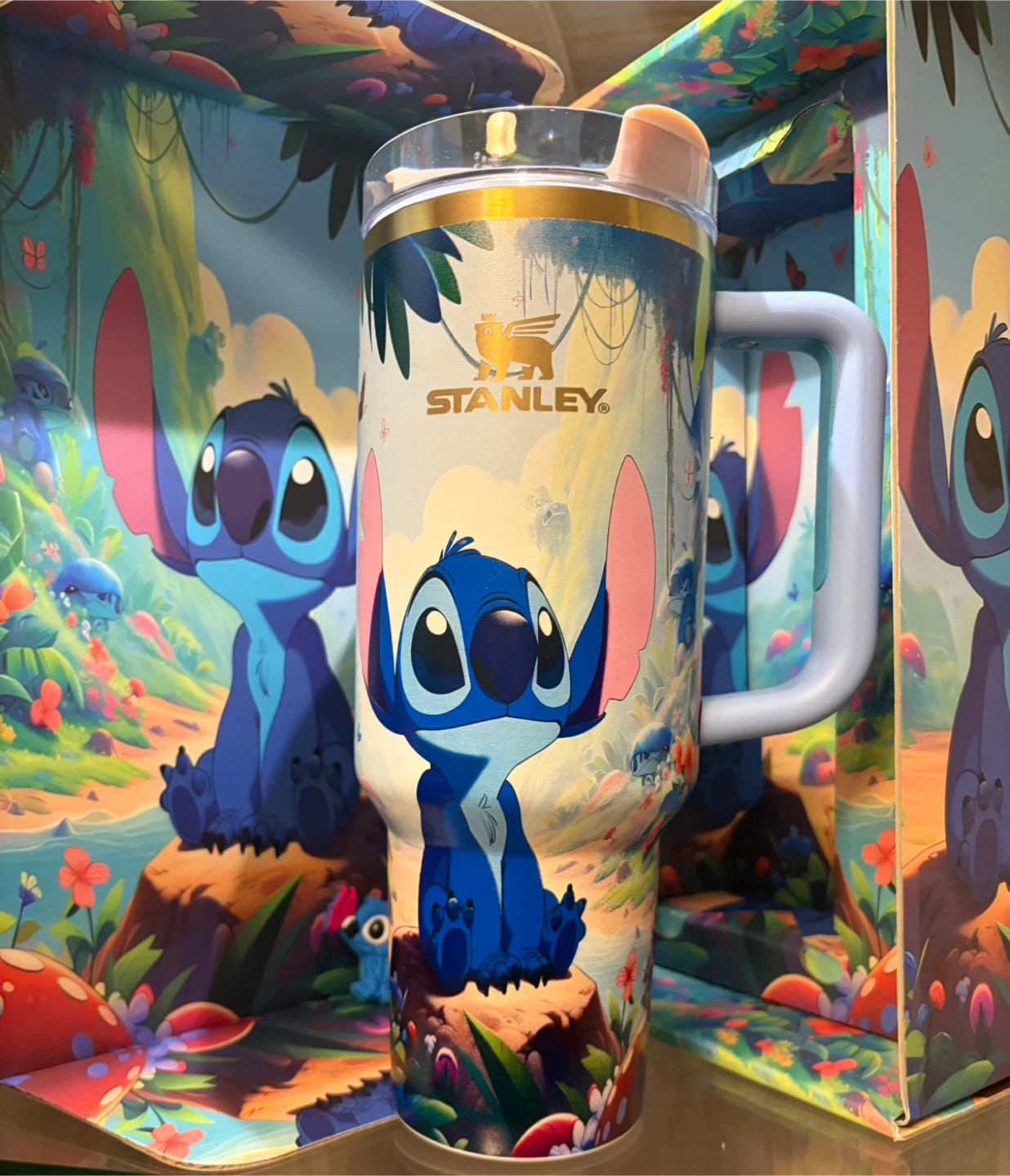 Stanley lilo and stitch Quencher H2.0 Tumbler 40oz - Stitch - photo 3