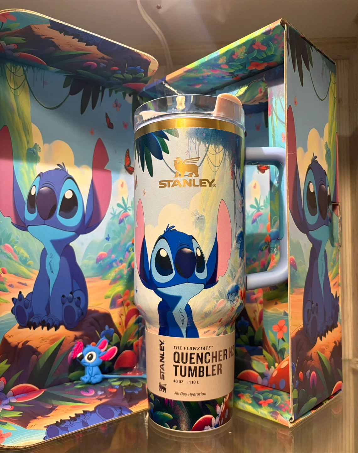 Stanley lilo and stitch Quencher H2.0 Tumbler 40oz - Stitch