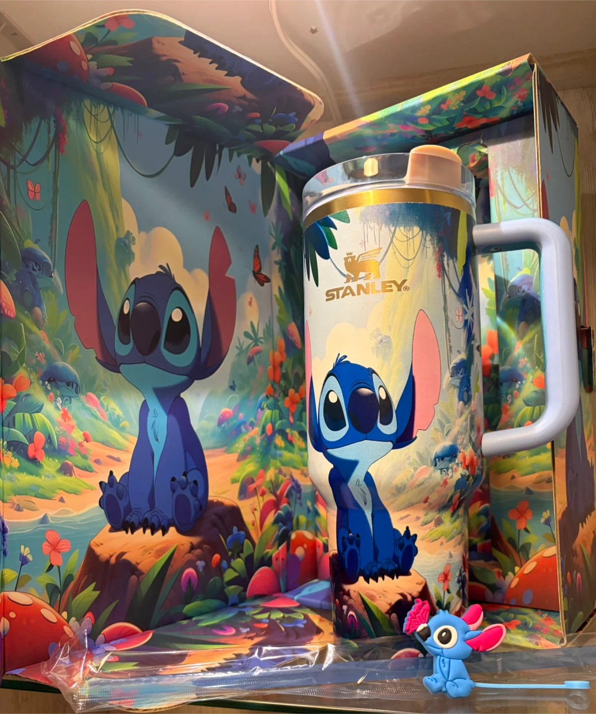 Stanley lilo and stitch Quencher H2.0 Tumbler 40oz - Stitch - photo 2
