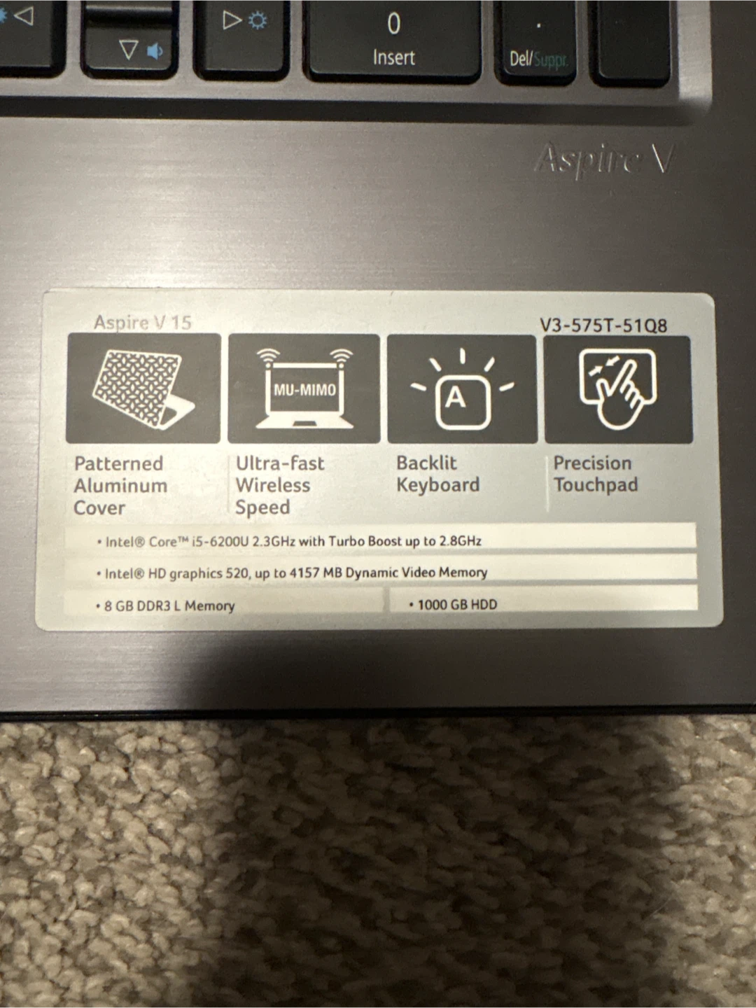 Acer Aspire V15 Laptop - photo 5