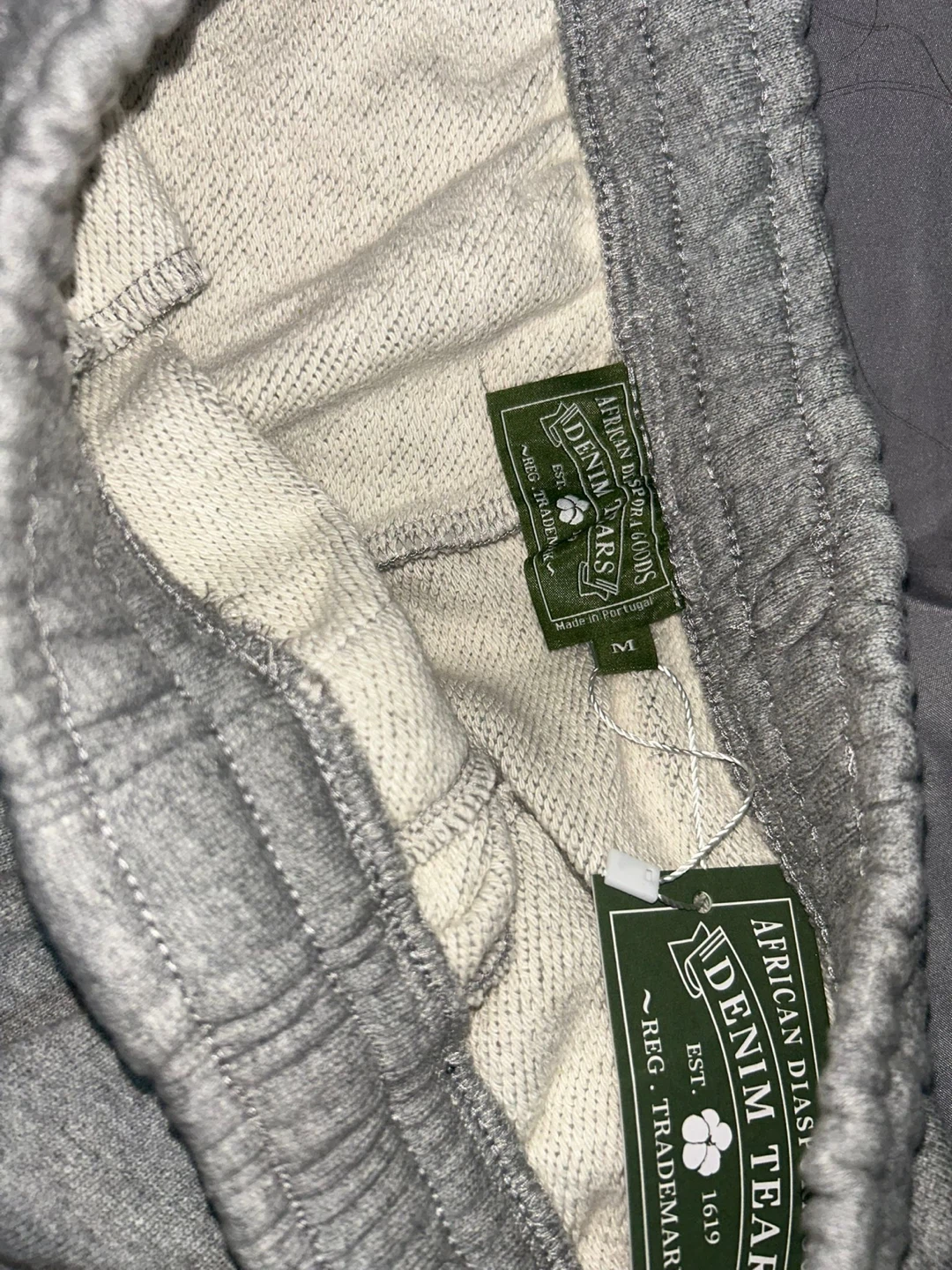 Denim Tears Gray Sweat Shorts - Size M - photo 5