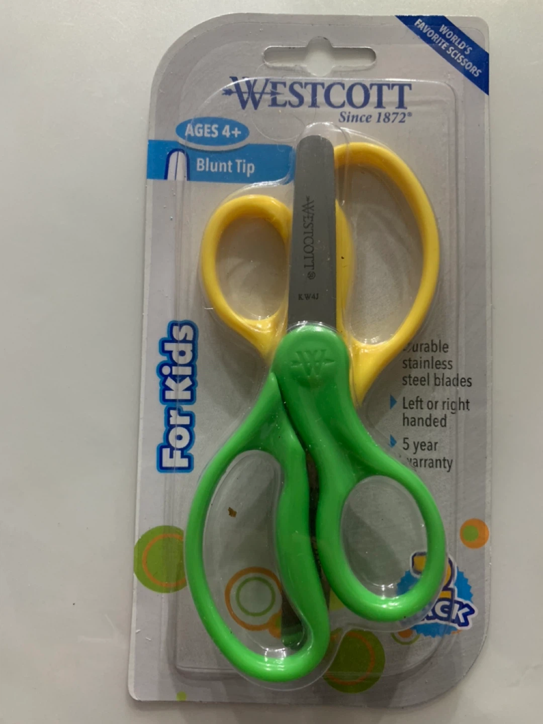 Westcott Kids Scissors, Ages 4+, Blunt Tip - New - photo 2