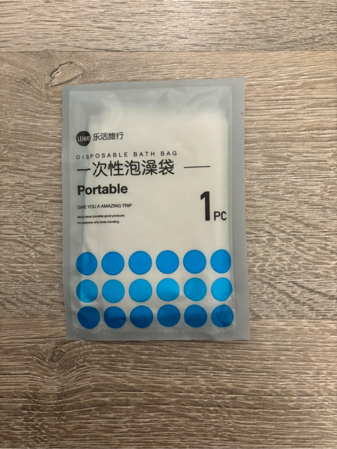 Lehuo Portable Disposable Bath Bag